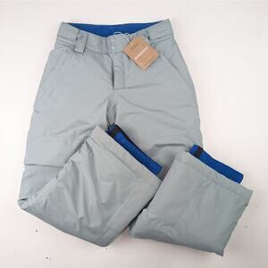 Patagonia Powdertown Snow Pants Thermal Blue - Small 7-8 Youth